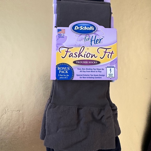 2 sets of Dr. Scholl’s Trouser Socks and George Knee High Boot Socks - Picture 2 of 6